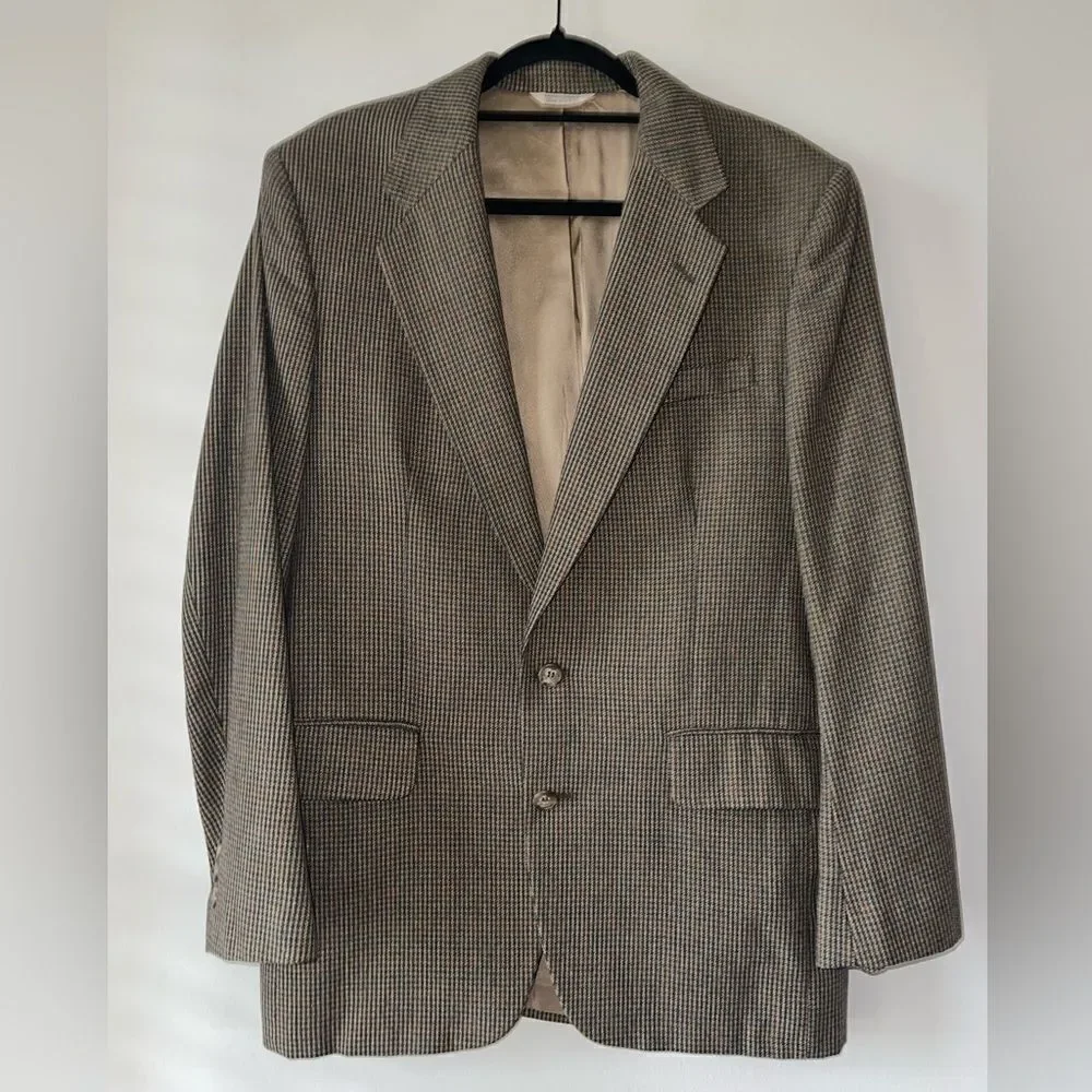 Savile Row Vintage Wool Blazer Size 40R